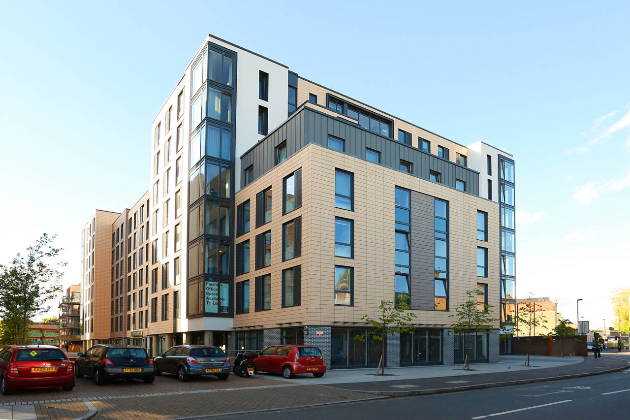 伦敦 - Glassyard Building公寓