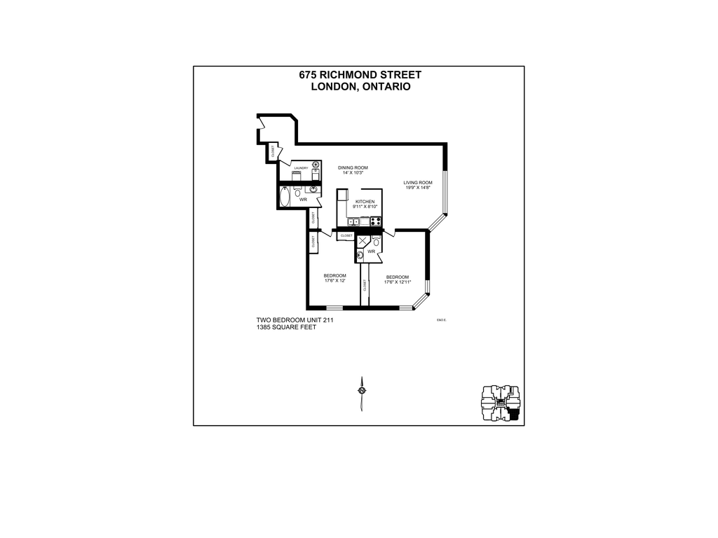 安省伦敦 - 675 Richmond St公寓