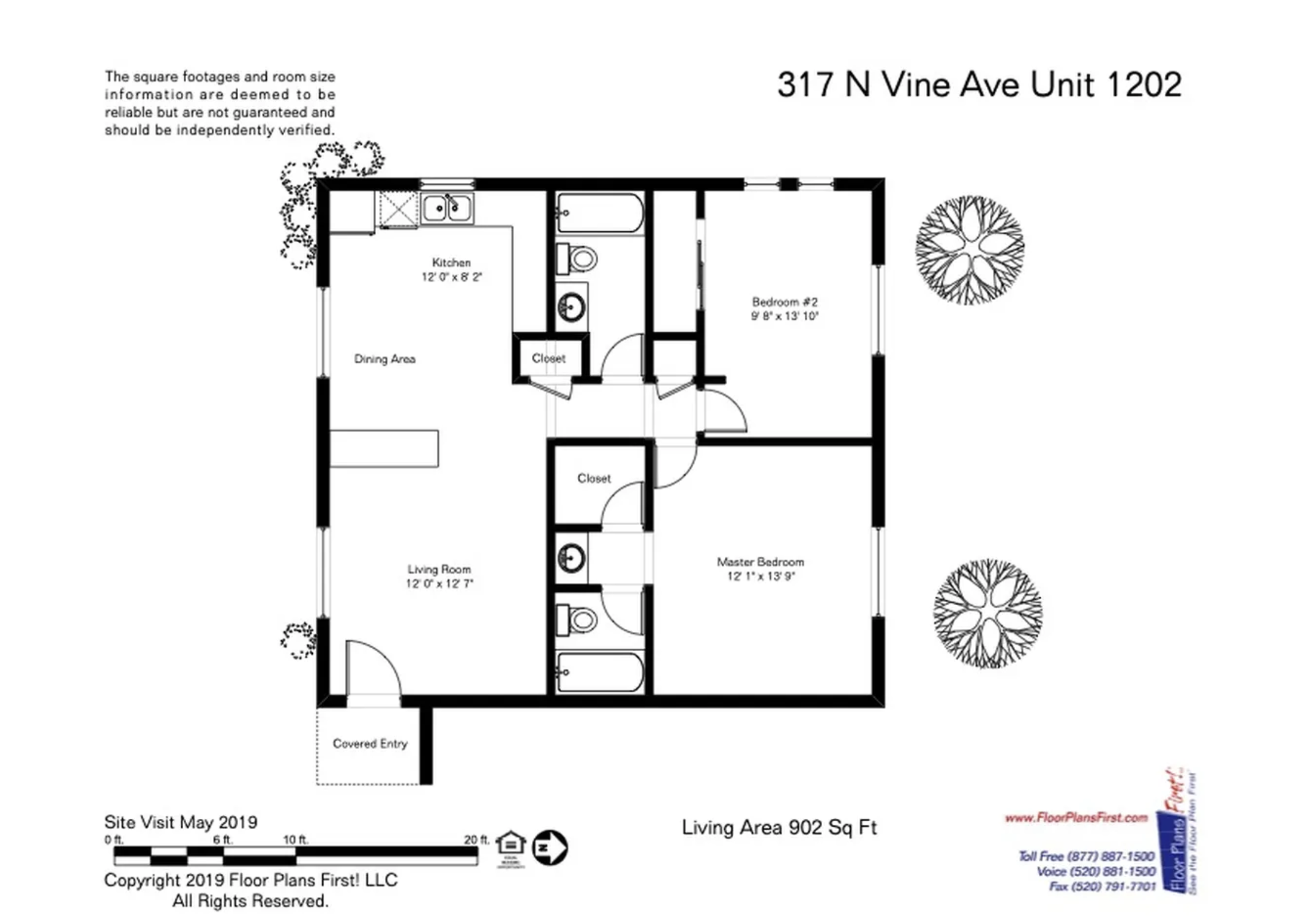 图森 - 317 North Vine Avenue公寓