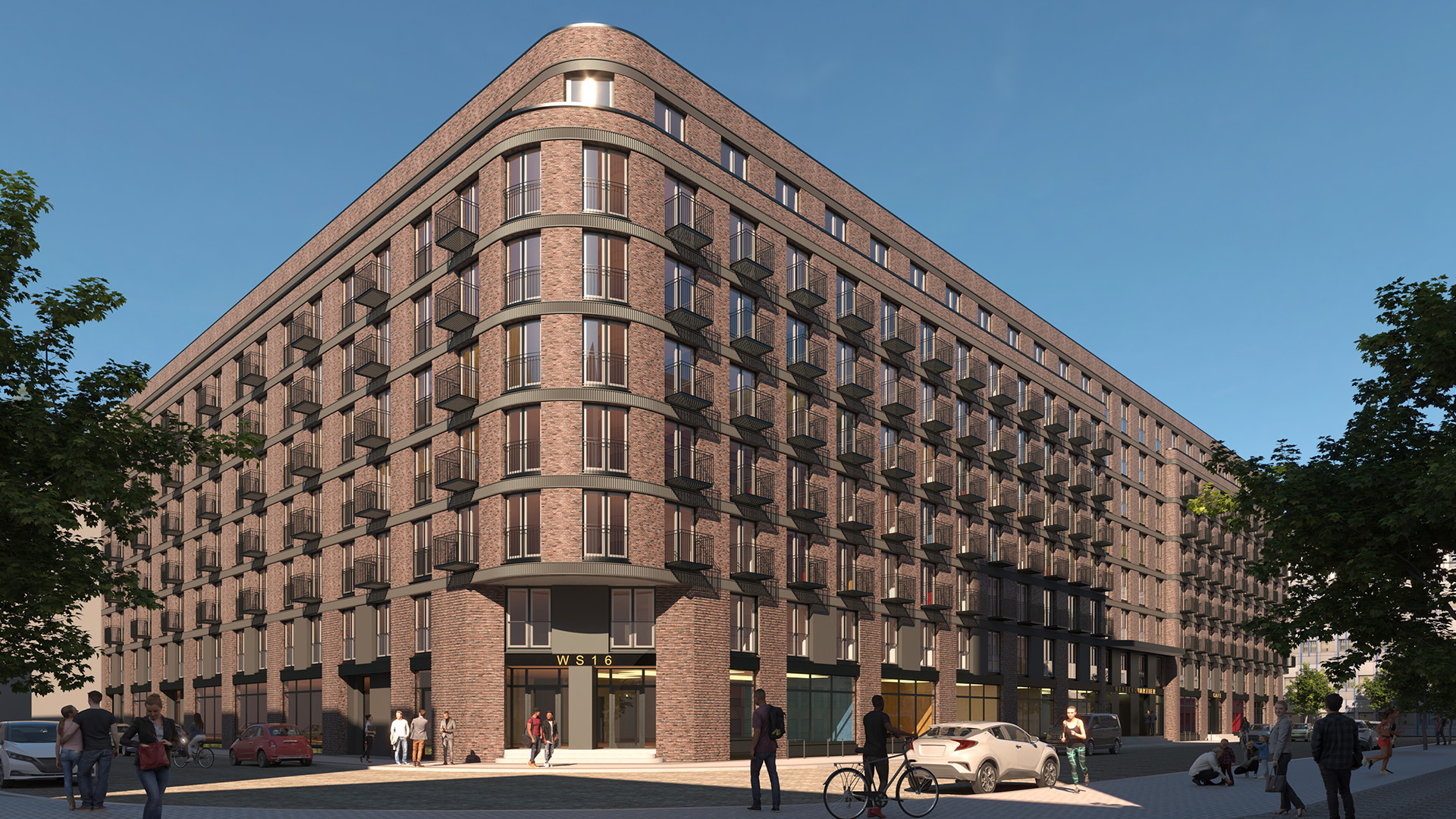 汉堡 - Hamburg Hammerbrook公寓