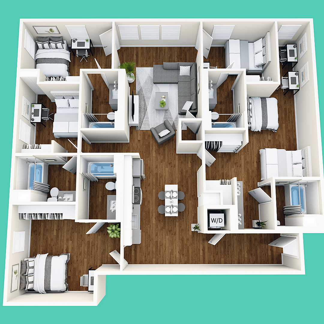 戴维斯 - Ryder公寓